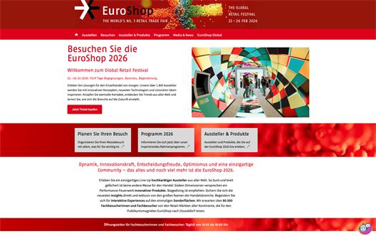 Jetzt kostenfreie Tickets für die EuroShop 2026 sichern!